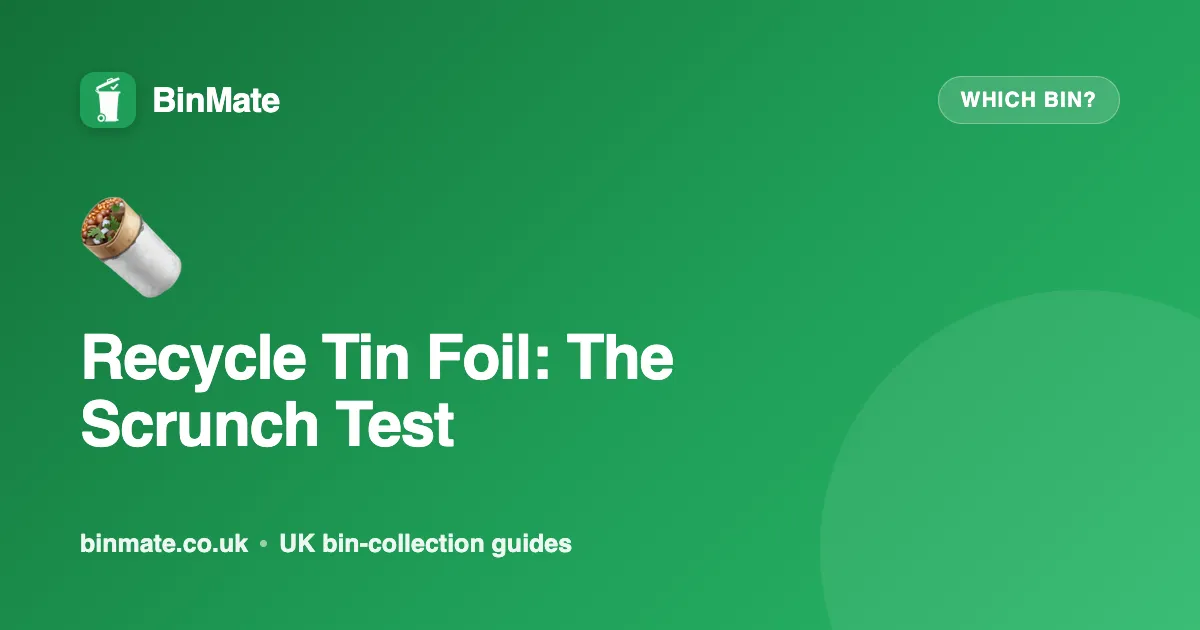 Can You Recycle Tin Foil in the UK?
